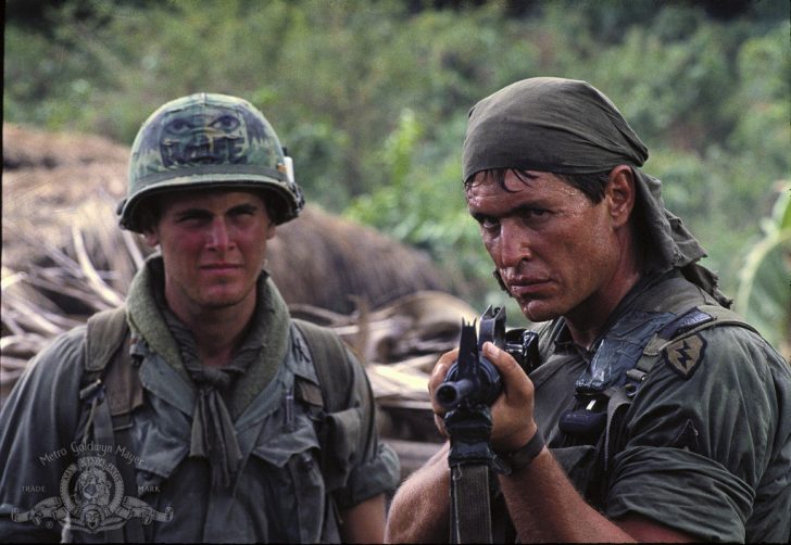 How old was Johnny Depp in "Platoon"